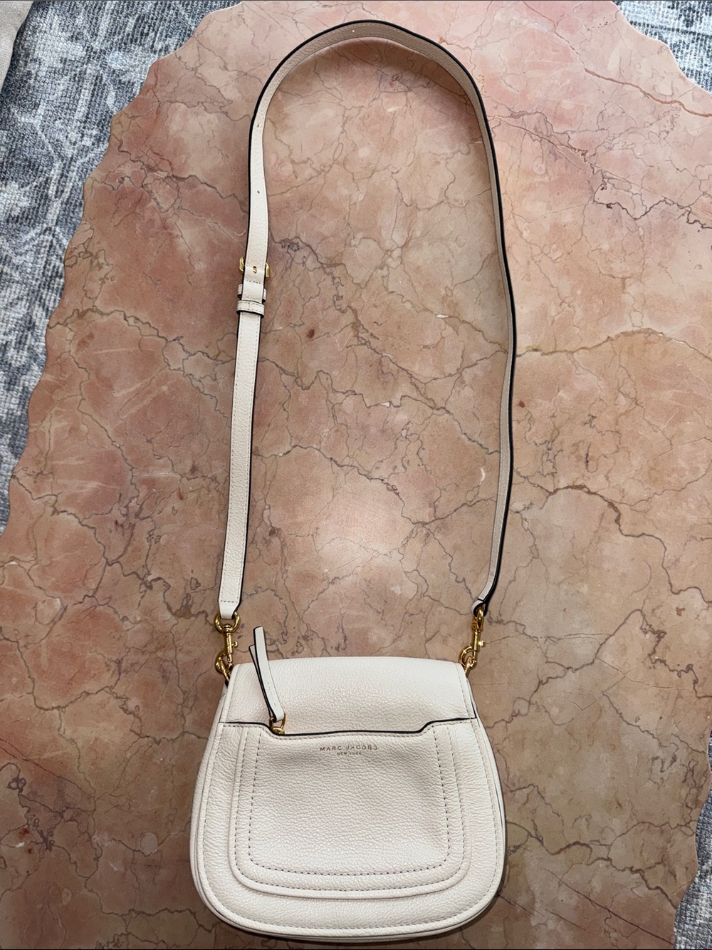 Elegant Cream / soft white MARC JACOBS Shoulder Bag